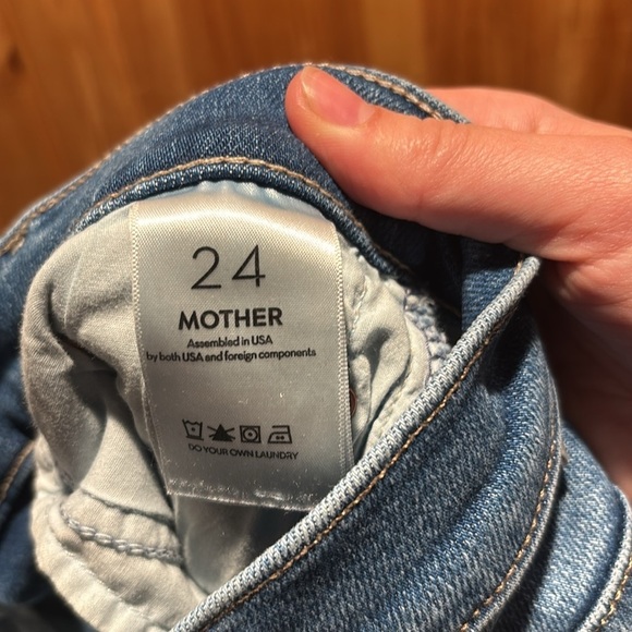 MOTHER insider crop step fray jeans - Picture 6 of 8